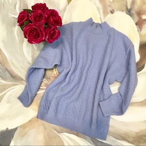 Kate Collins Periwinkle knit sweater! ⭐️⭐️⭐️⭐️⭐️